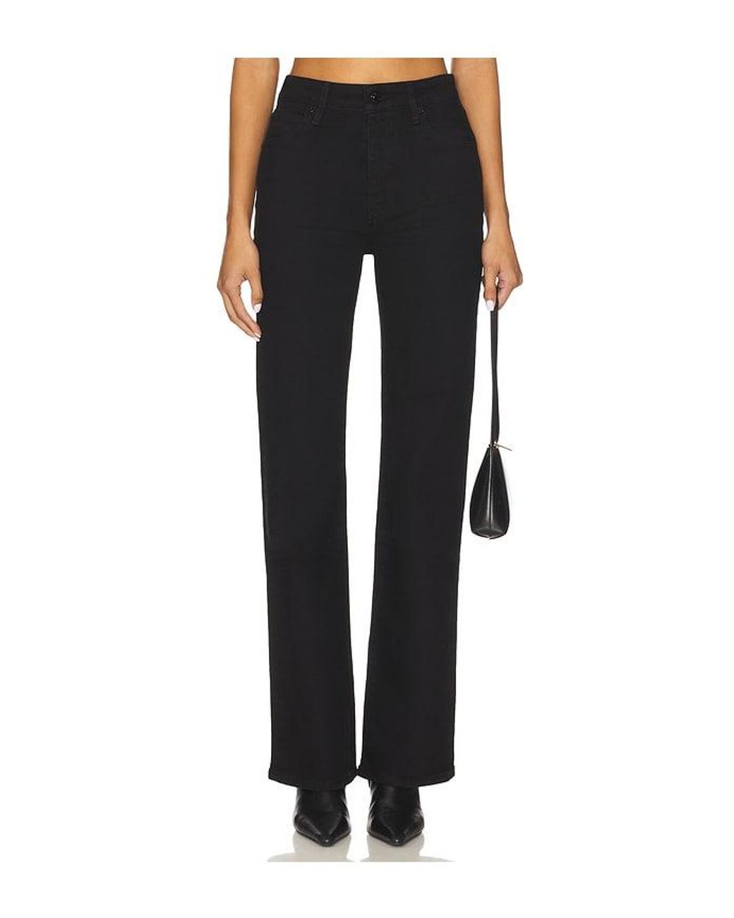FRAME Black The Arrow Jeans