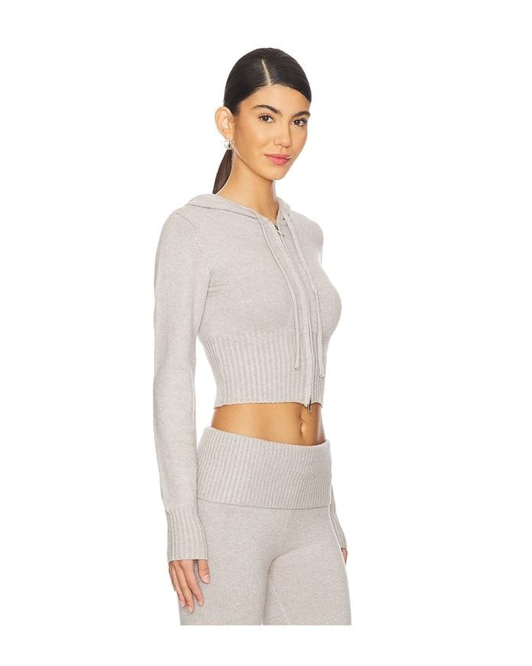 Lioness White Muse Knit Top