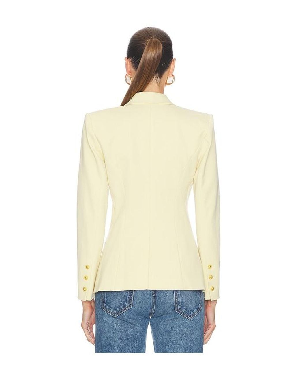 L'Agence Natural Kyomi Double Breasted Blazer