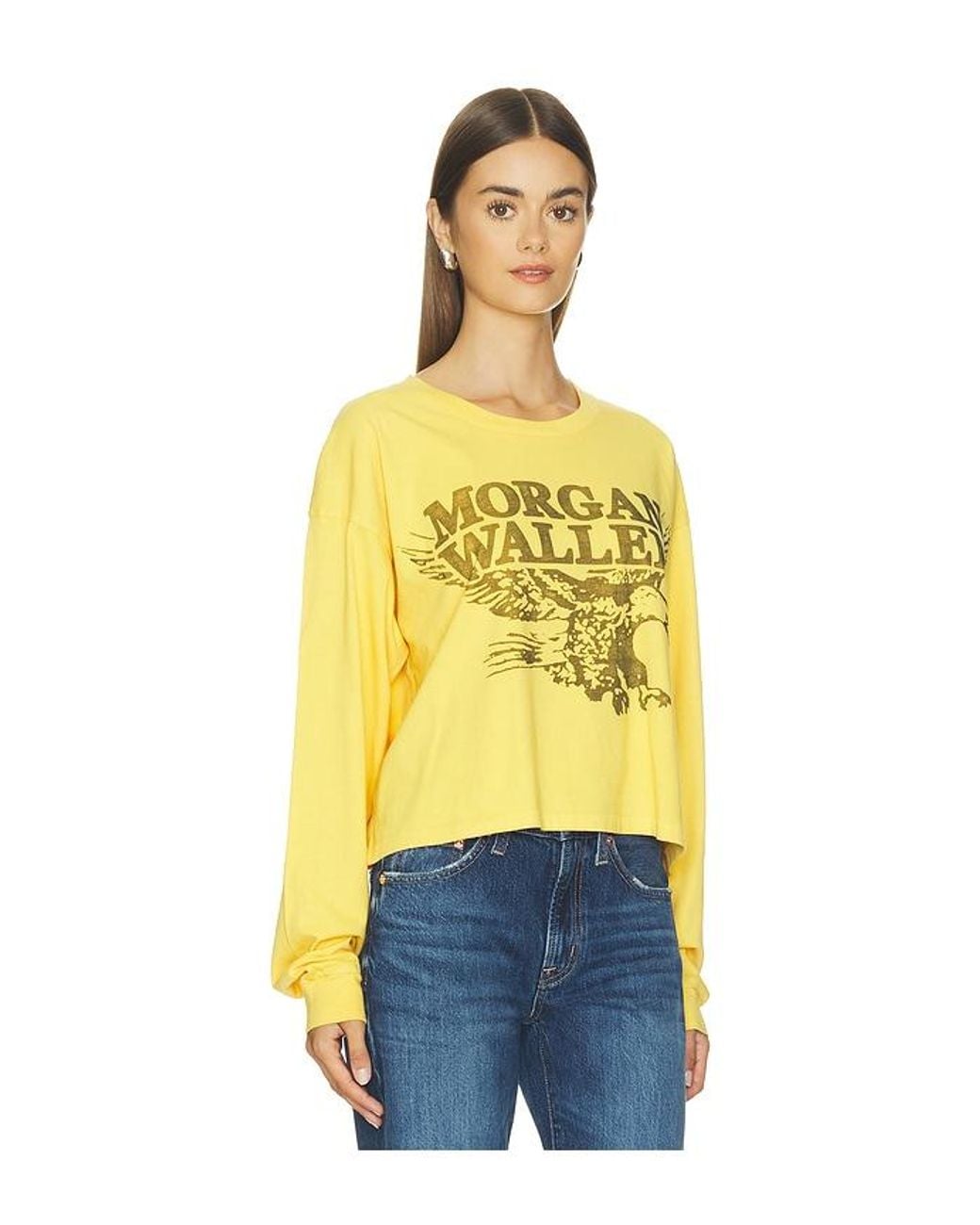 Daydreamer Yellow Morgan Wallen Eagle Meet & Greet Long Sleeve Top