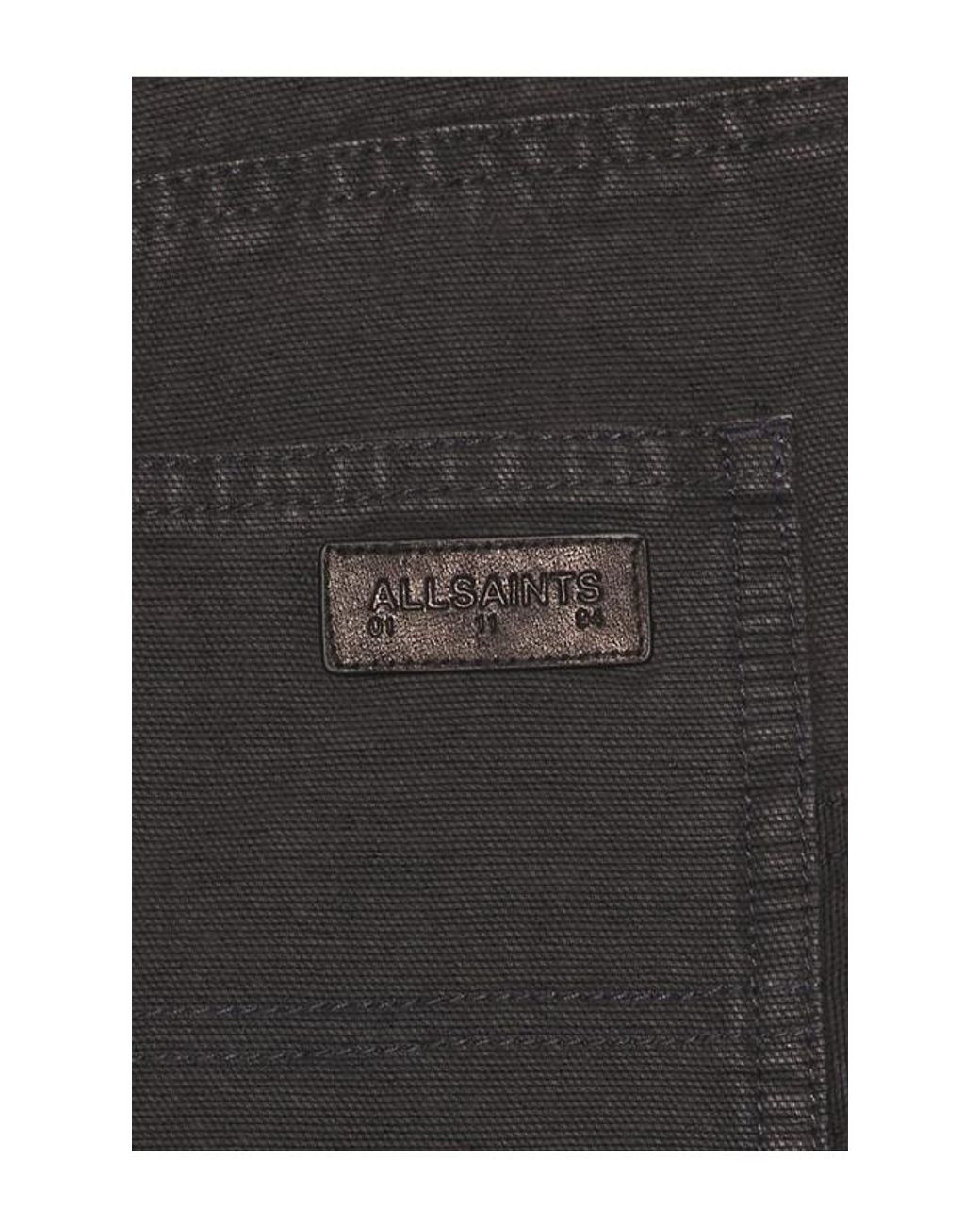 AllSaints Black Jackson Short for men