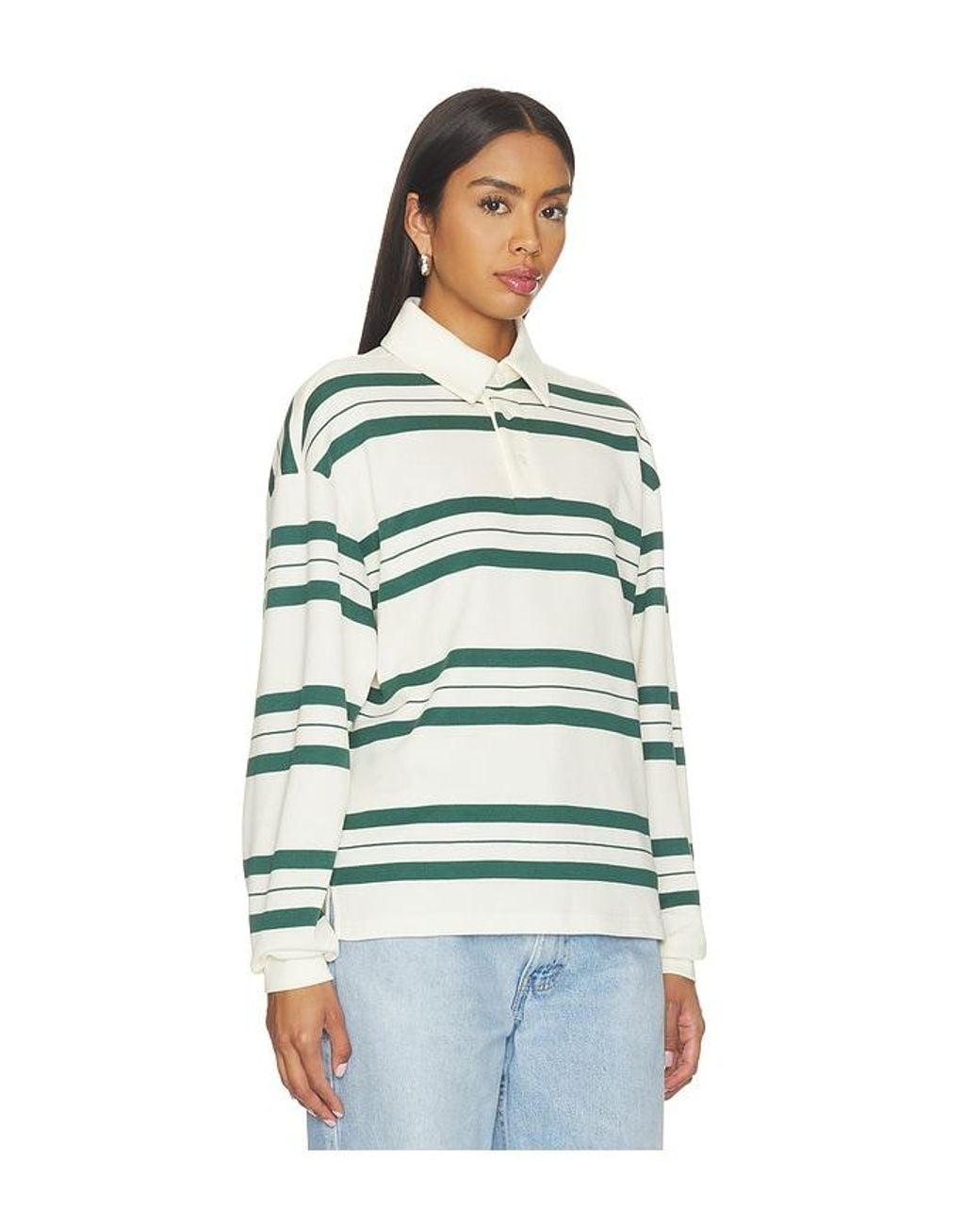 Lovers + Friends Green Bernie Top