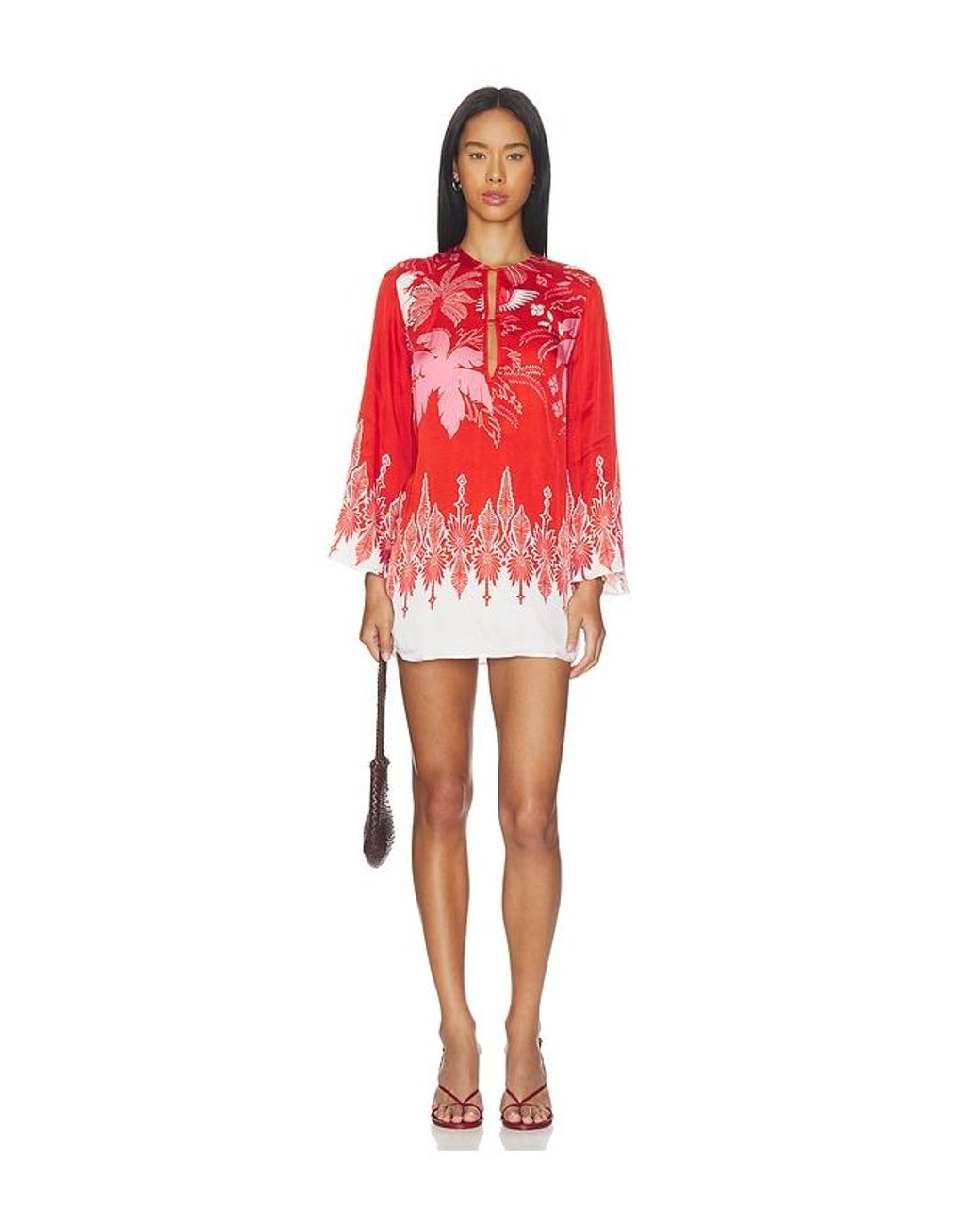 Poupette Red Gia Mini Dress