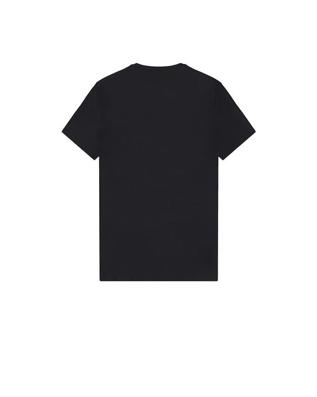 Microfiber 2 Pack Crewneck Undershirt en Black Commando pour homme