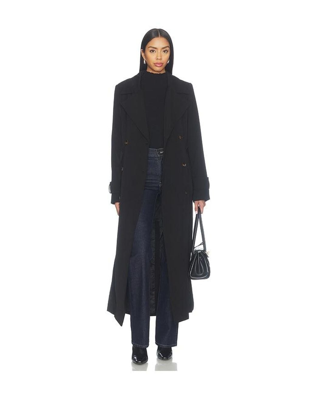 SNDY'S Black X Revolve Myka Trench Coat