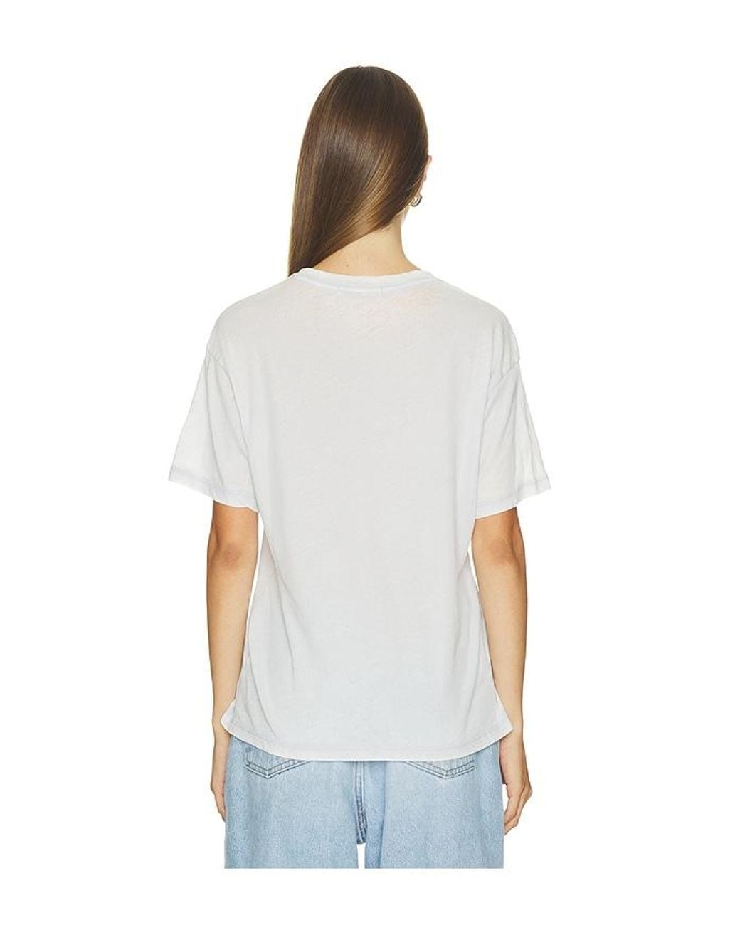 Daydreamer White Queen Best Friend Burnout Boyfriend Tee