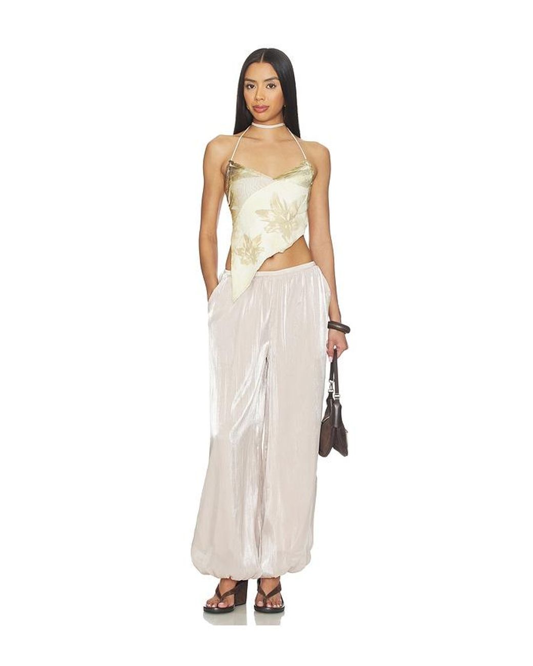 MORE TO COME White Tilly Balloon Pant