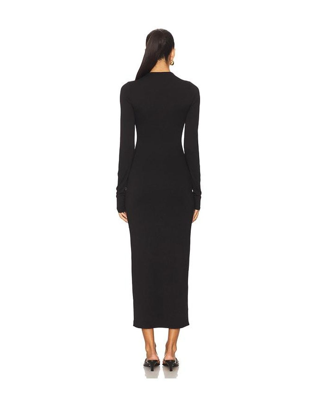 AFRM Black Kleid Juniper