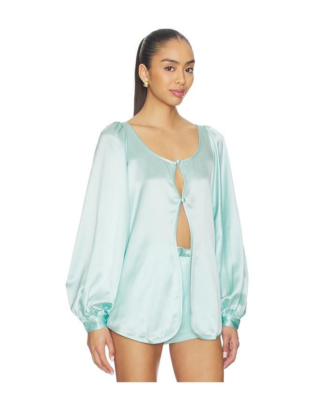 bubish Blue Penelope Blouse