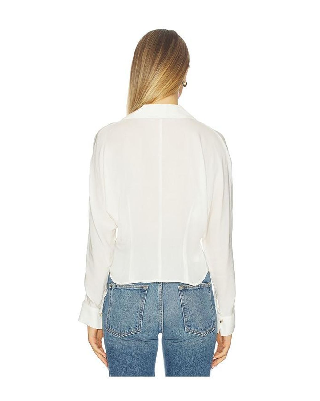 Hevron White Regine Top