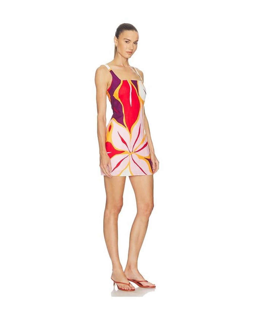 Cala De La Cruz Red Siela Dress