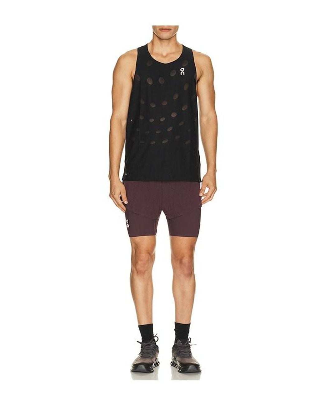On Shoes Black Zero Tank Breathe for men