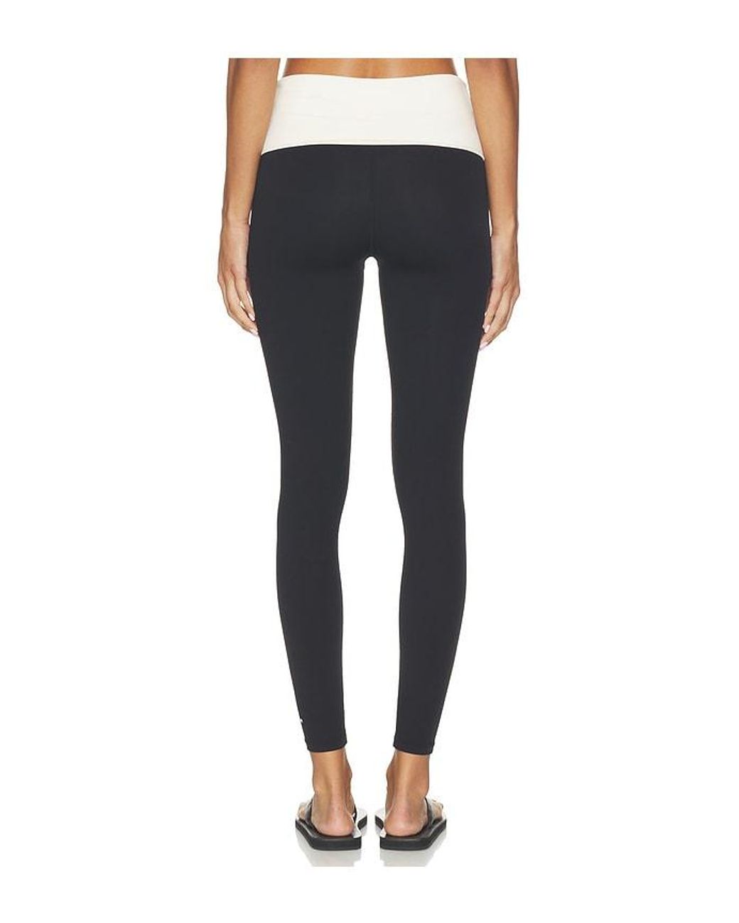 P.E Nation Black Fold Over Legging