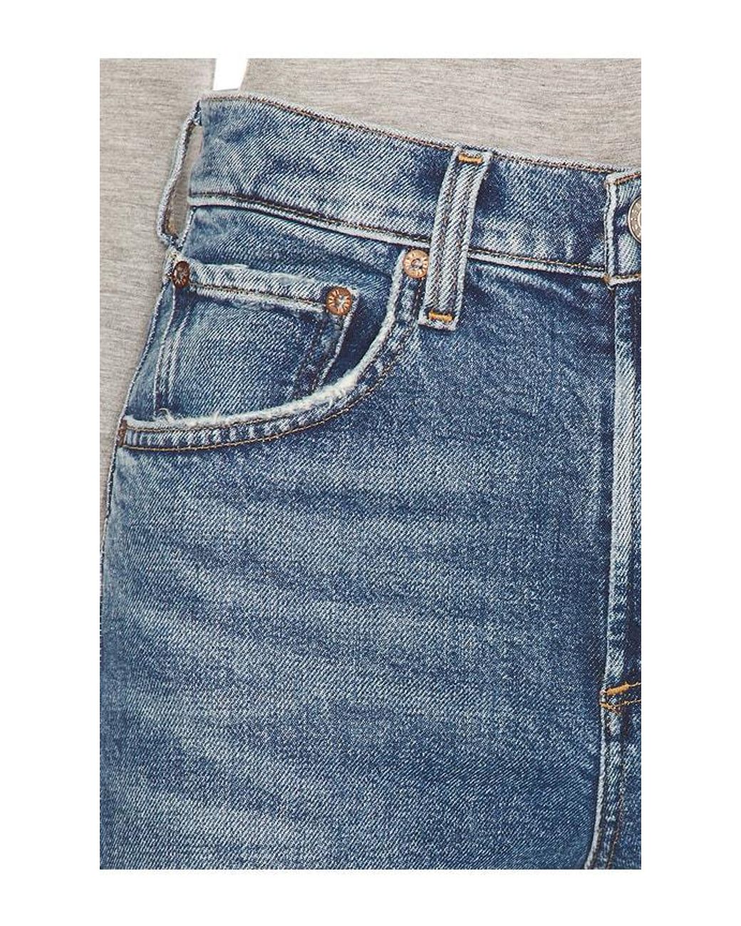 Agolde Blue Bootcut Kick