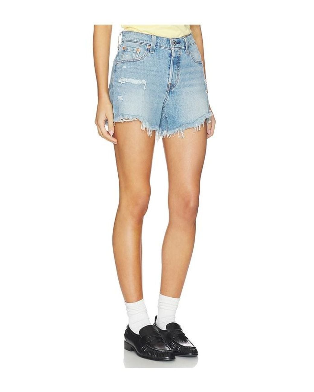 Levi's Blue 501 Curve Short