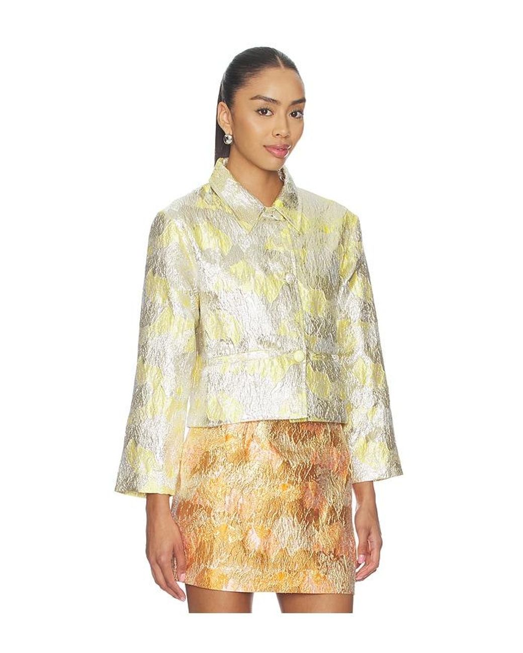 RENGGLI Natural Brocade Jacket