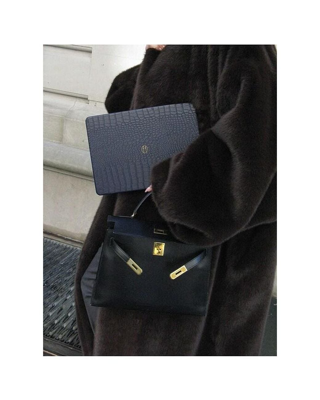 Heaven Mayhem Blue Air 13 Embossed Faux Leather Laptop Case