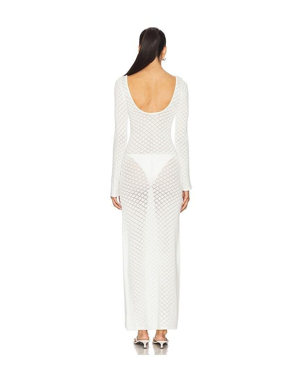 superdown White Azalea Maxi Dress
