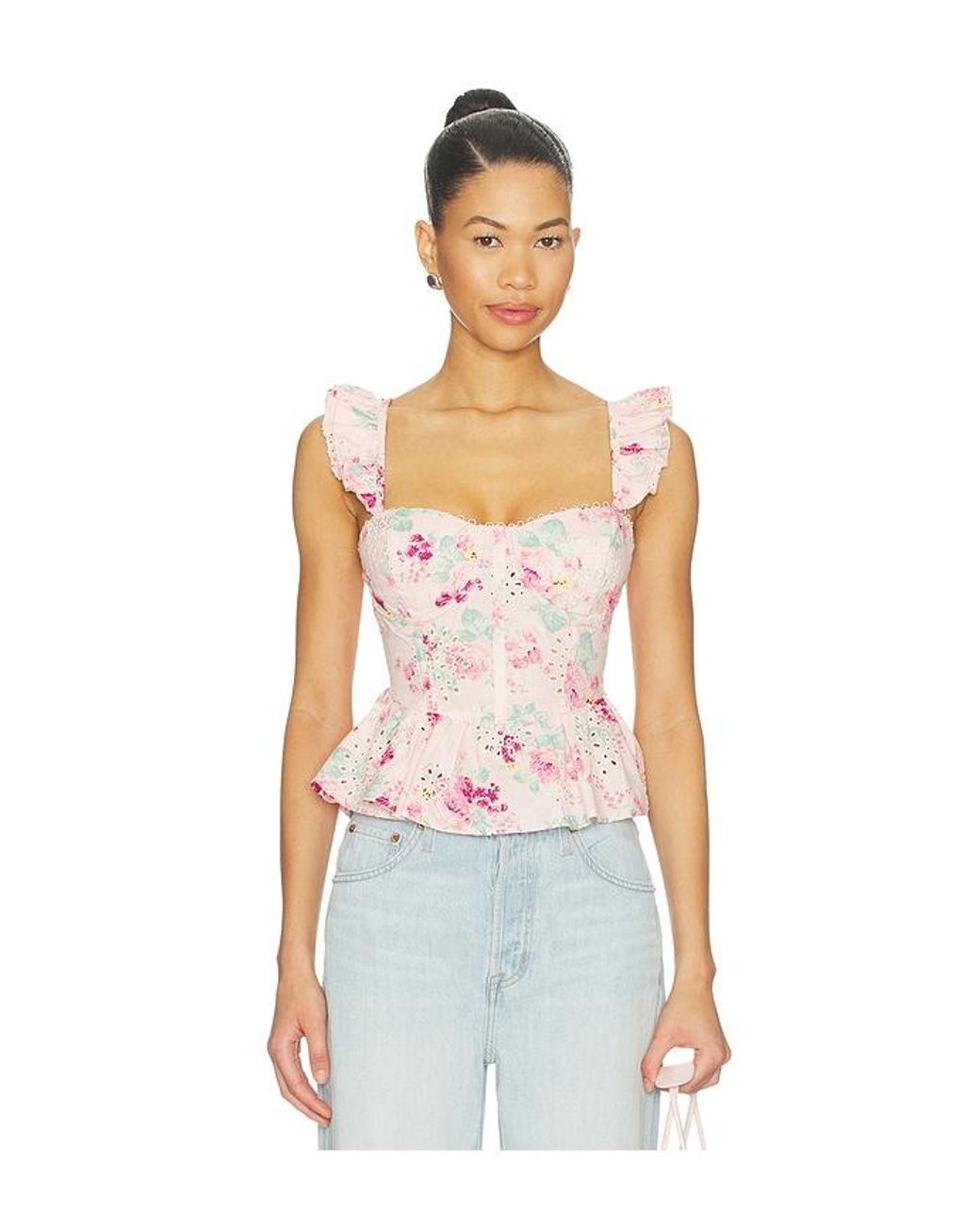 Astr White Baylin Top