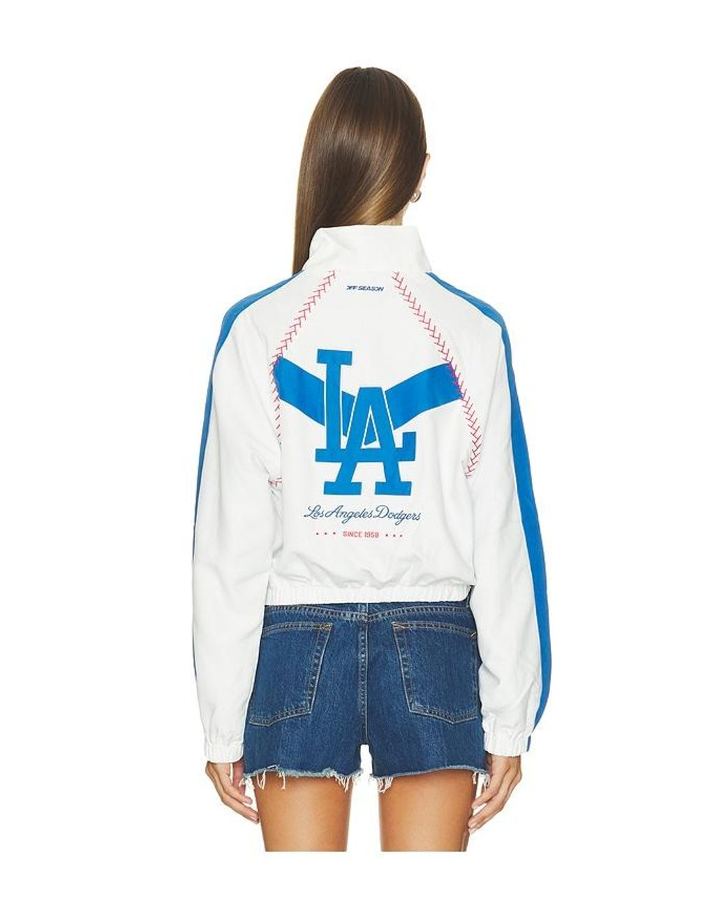 OFF SEASON Blue Lightweight Track Jacket
