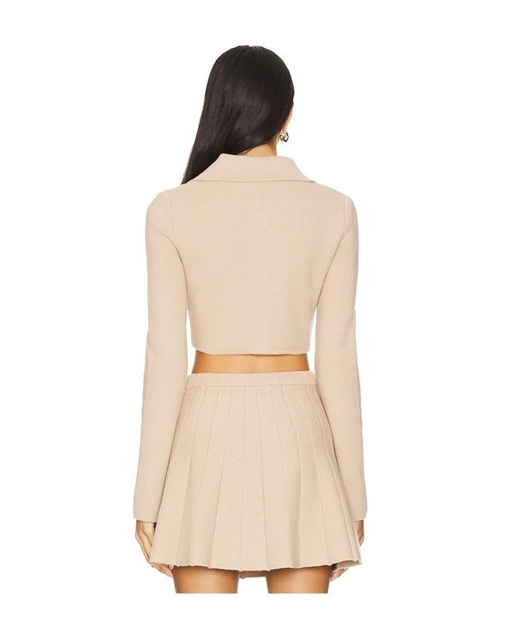 MAJORELLE Natural Solveig Cardigan