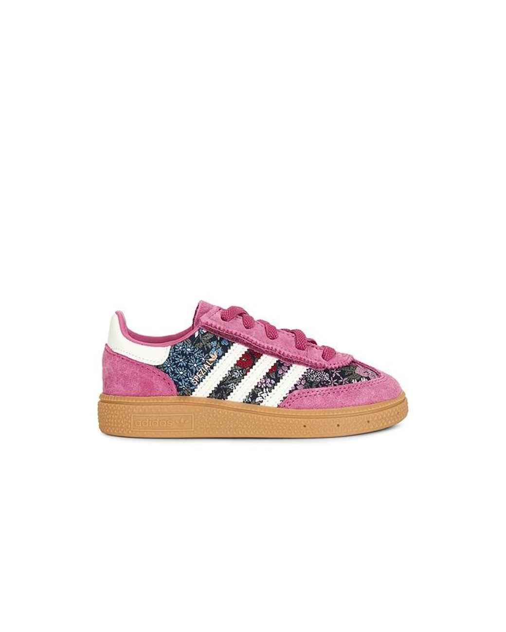 Adidas Originals Red Toddler Liberty Of London Handball Spezial Sneaker