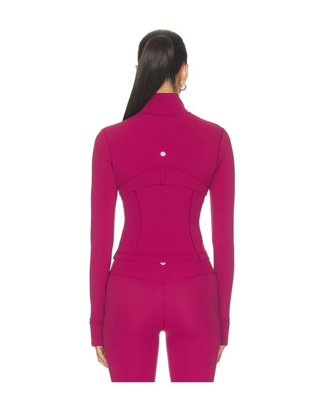 lululemon athletica Purple Define Cropped Jacket Nulu