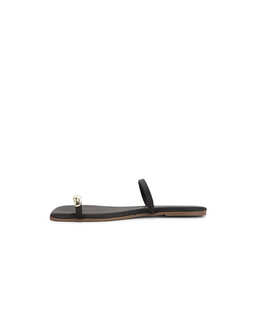 TKEES Black Colette Sandal