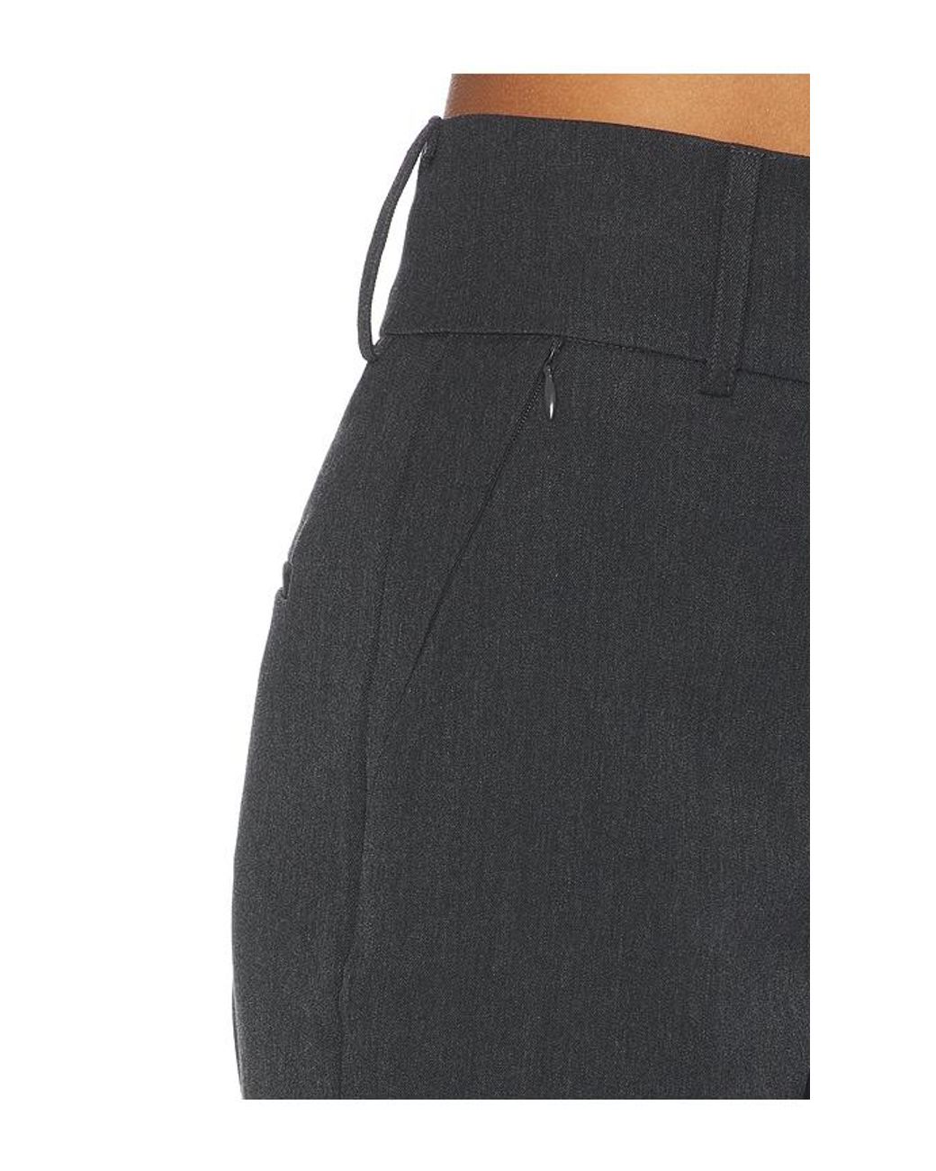 GOOD AMERICAN Blue Essential Suiting Flare Trousers