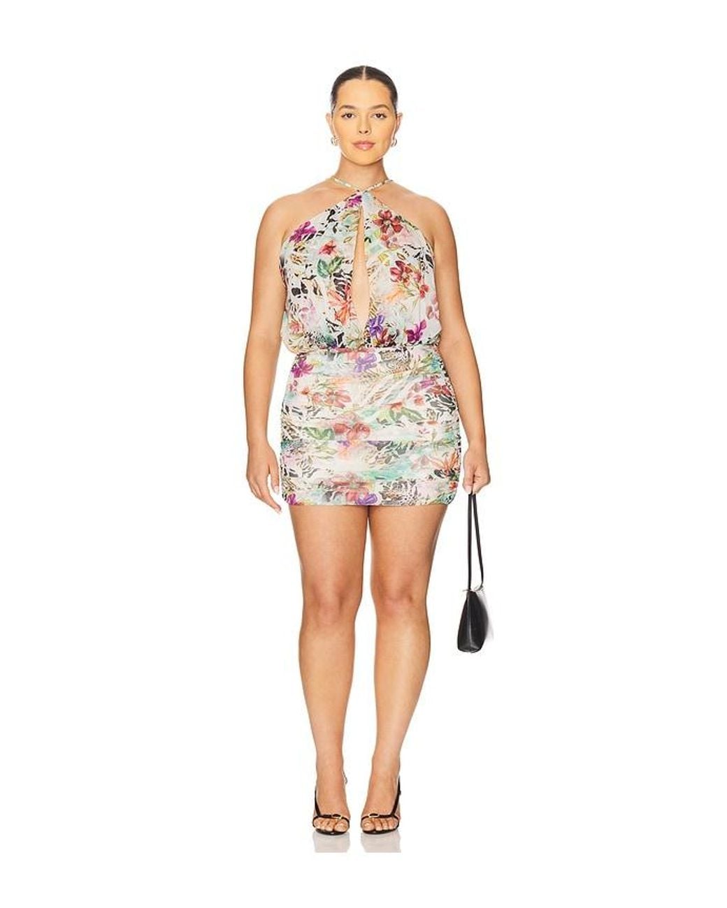 AFRM White Waverly Dress
