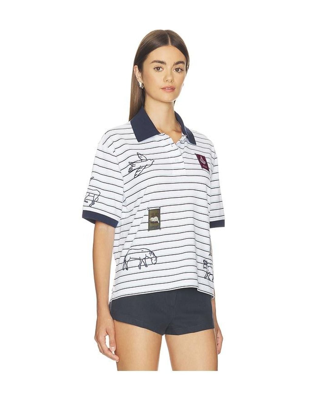 Sea White Winslow Craft Polo Shirt