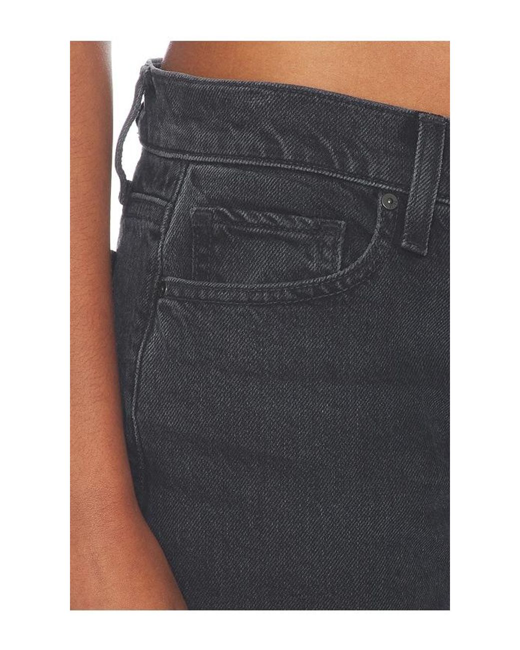 PAIGE Blue Dana Low Rise Relaxed Slouchy Straight Jeans
