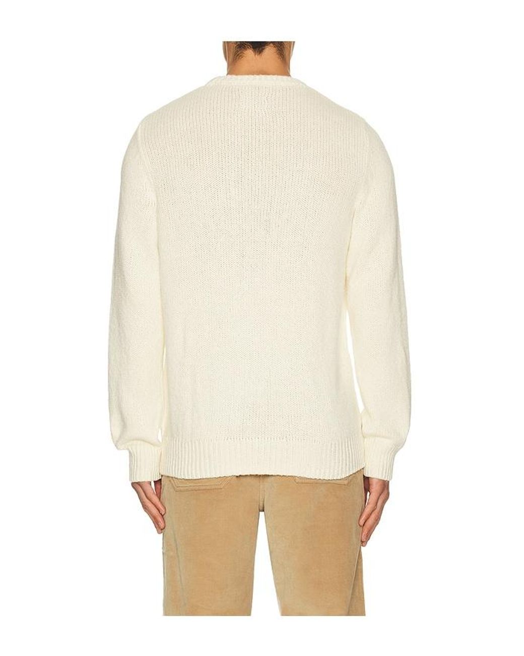 PULL HEIRLOOM en White Faherty Brand pour homme en coloris Natural