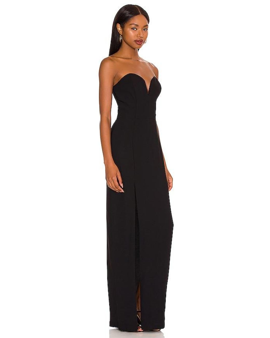 Amanda Uprichard Black Cherri Gown