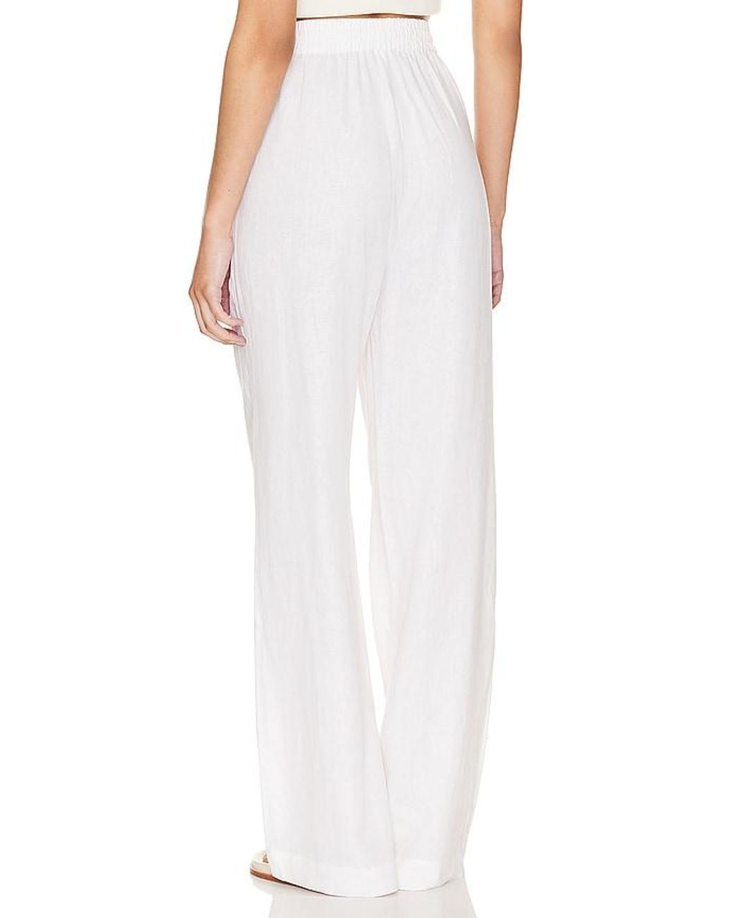 Steve Madden White Venetia Pant