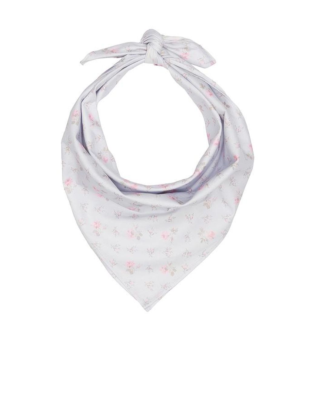 LoveShackFancy Blue Clem Head Scarf