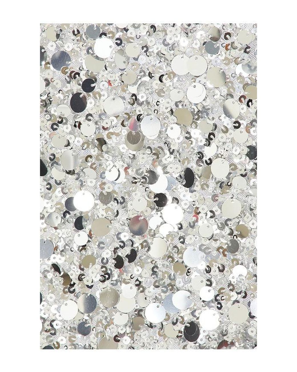 Show Me Your Mumu Metallic Sequined Mesh After Hours Mini Dress