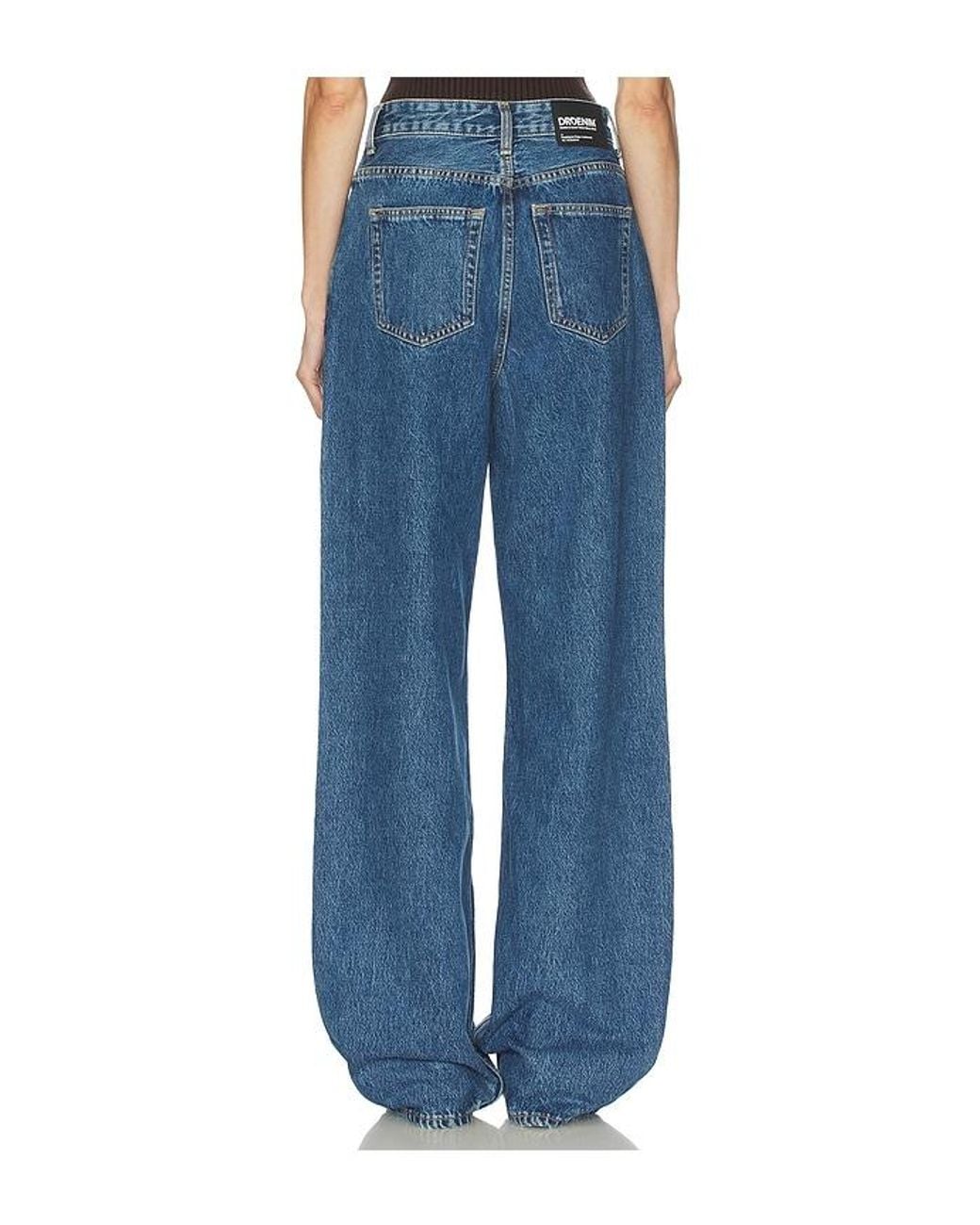 Dr. Denim Blue Donna Wide Leg