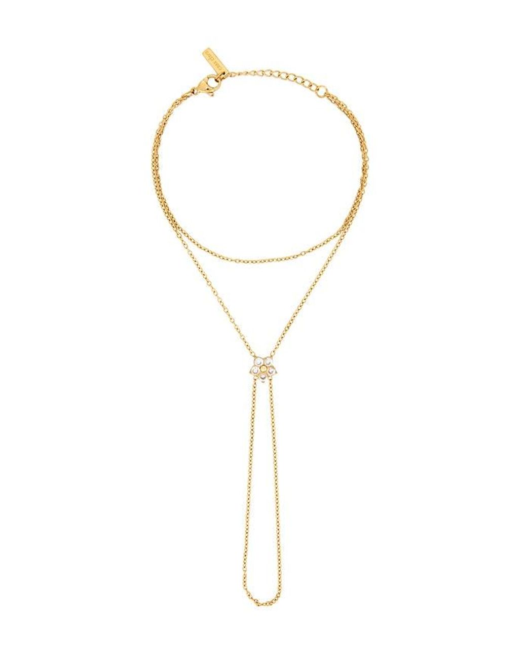 Casa Clara White Belle Anna Hand Chain