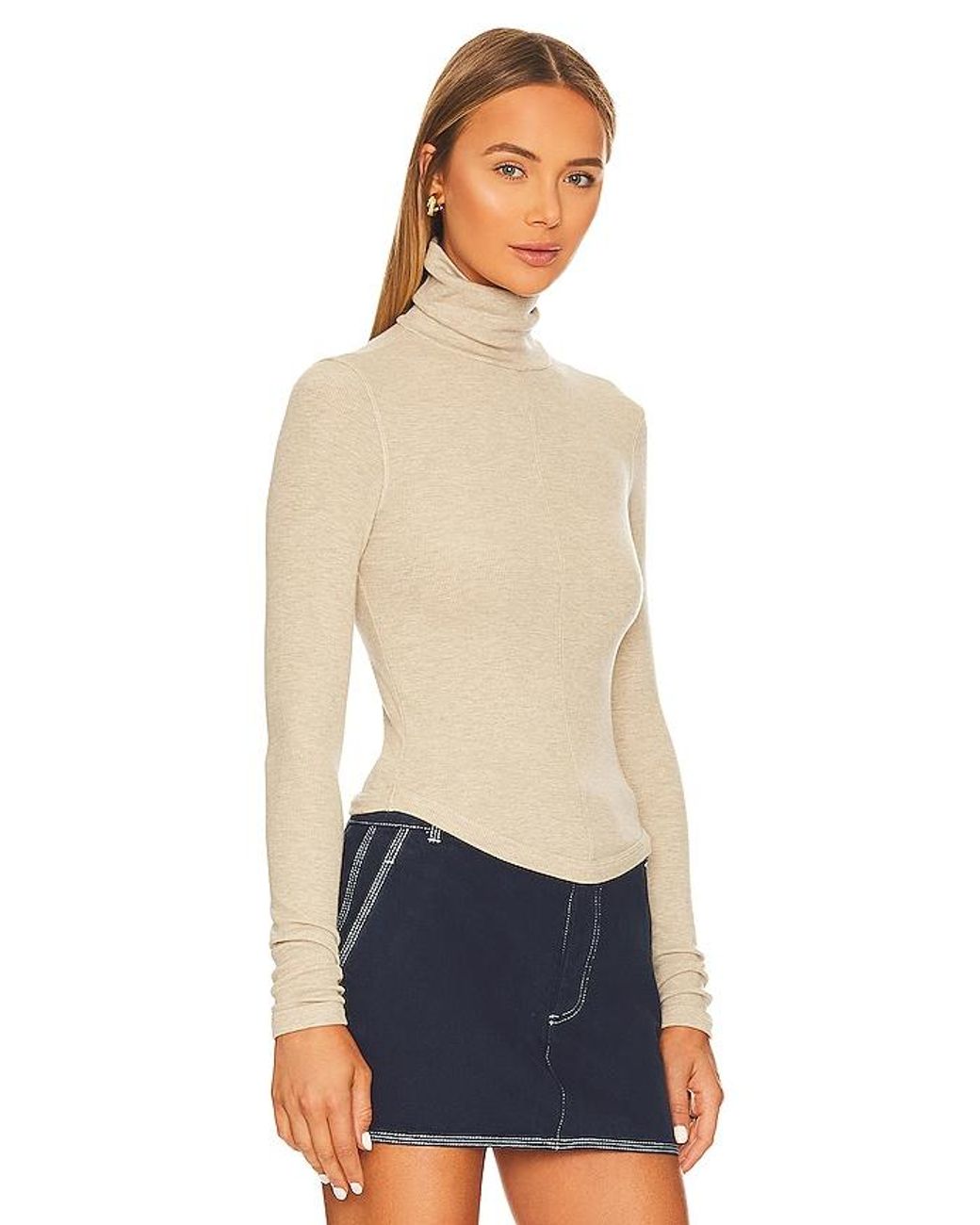 The Line By K Blue Mads Turtleneck