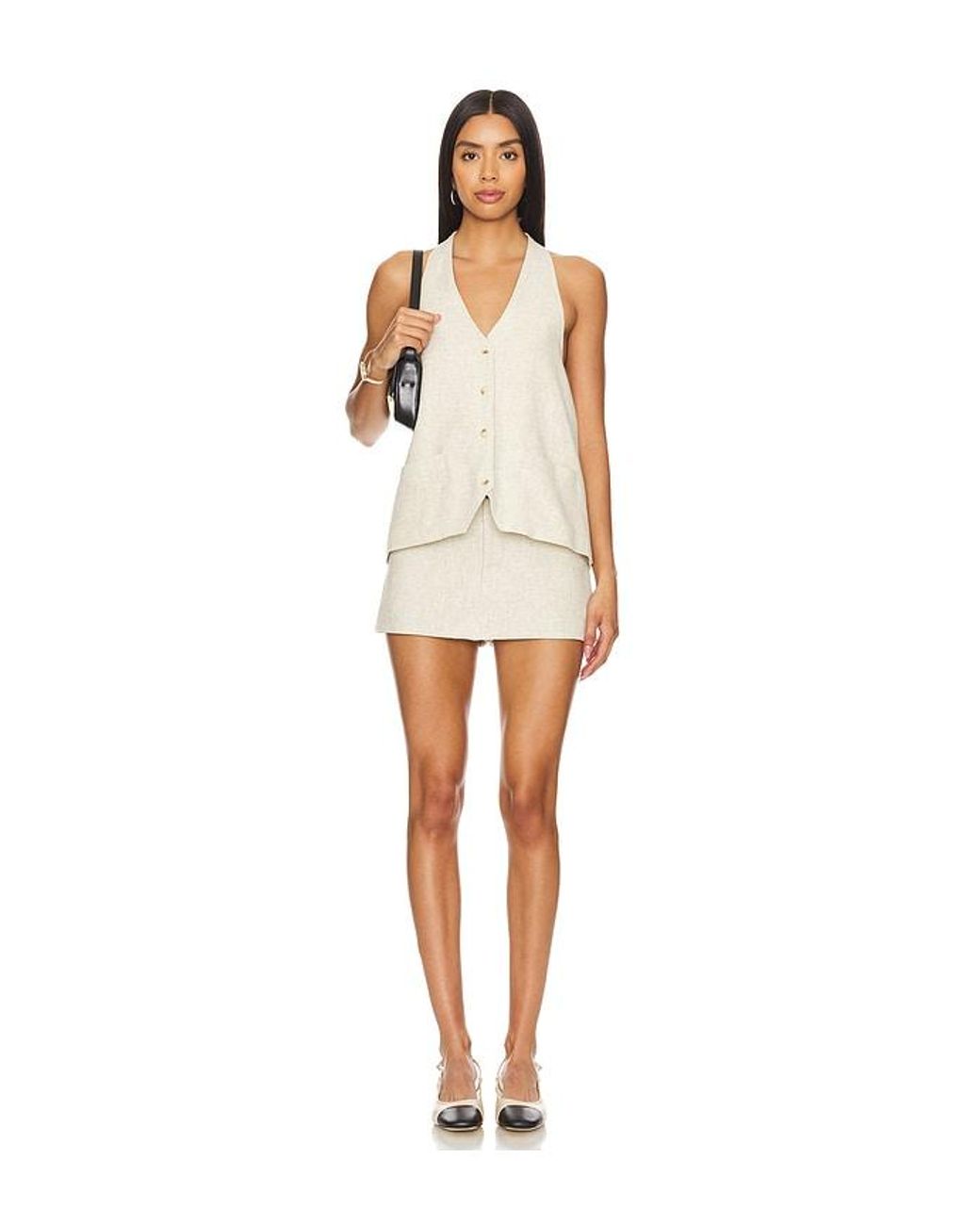 Falda Rhode En Talla En Lioness de color White