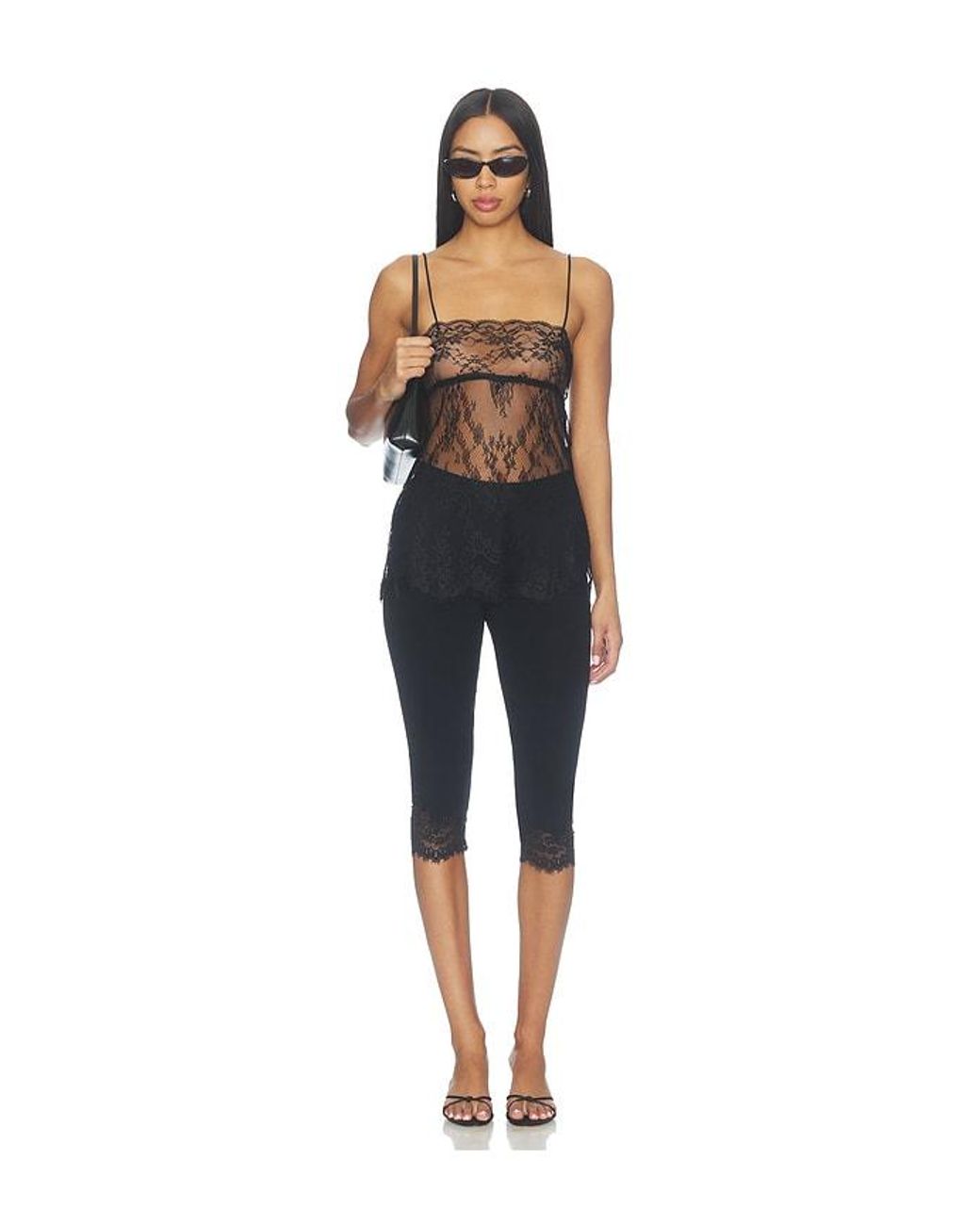 Lioness Black Barely There Cami