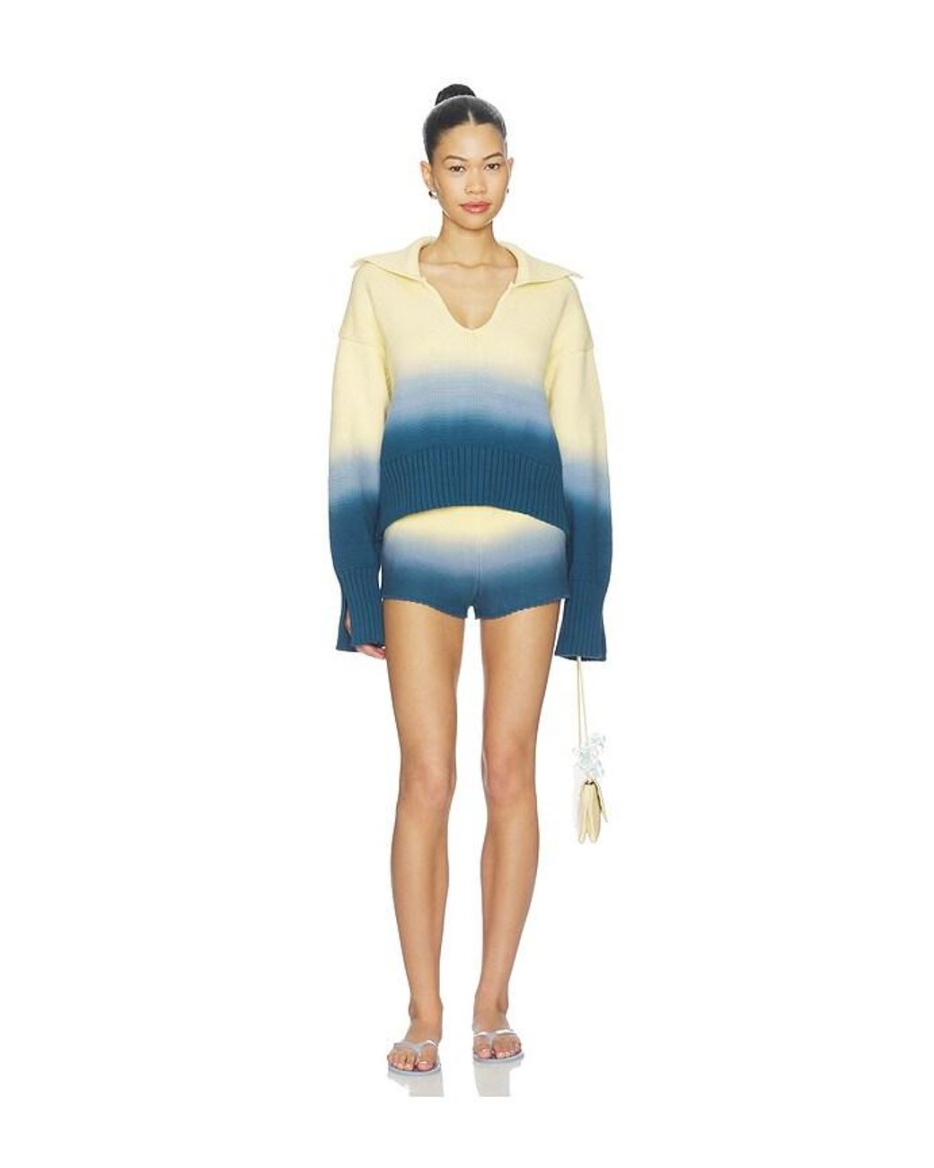 Solid & Striped Blue The Lola Pullover