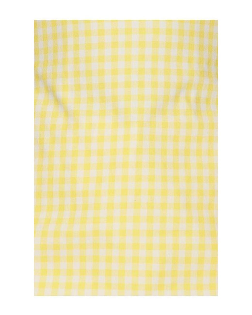Amanda Uprichard Yellow Solinda Tunic