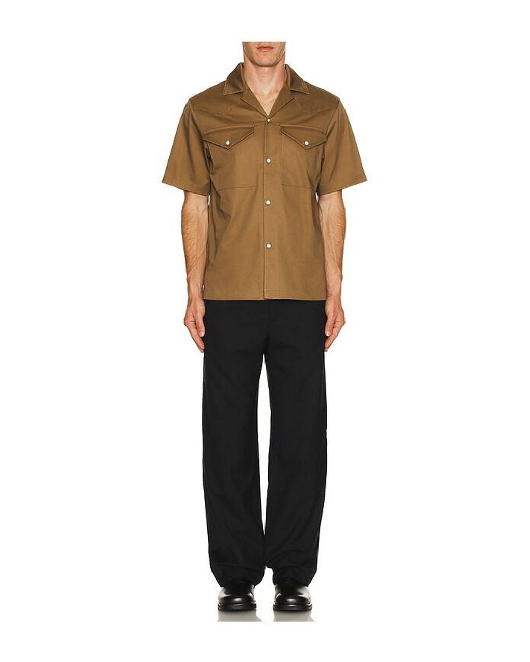 Camisa En Talla En WAO de color Green