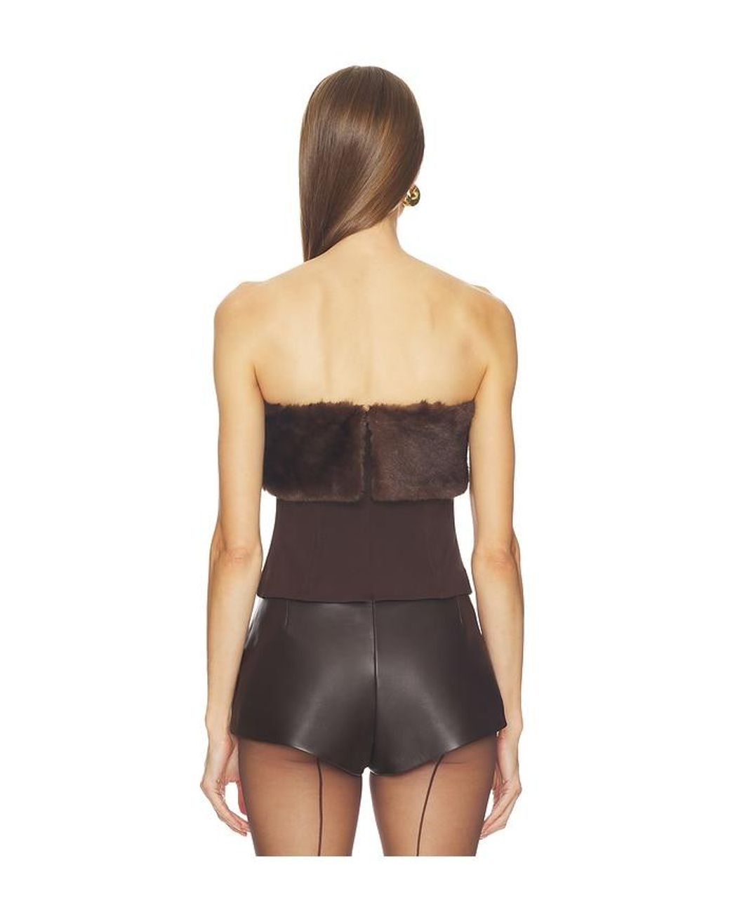 Camila Coelho Black Isadora Top