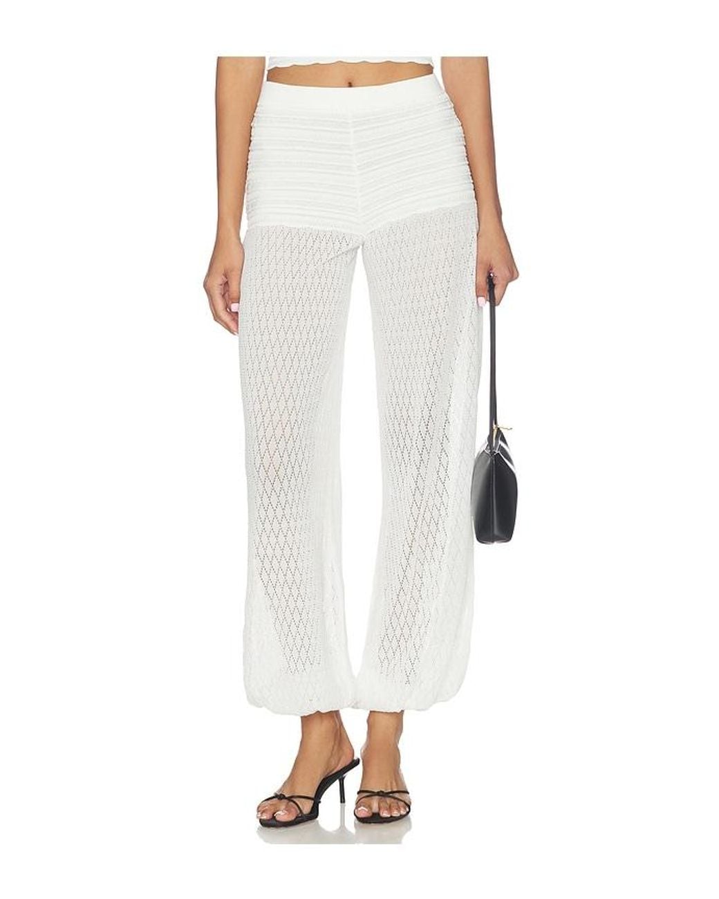 retroféte White Devyn Pant