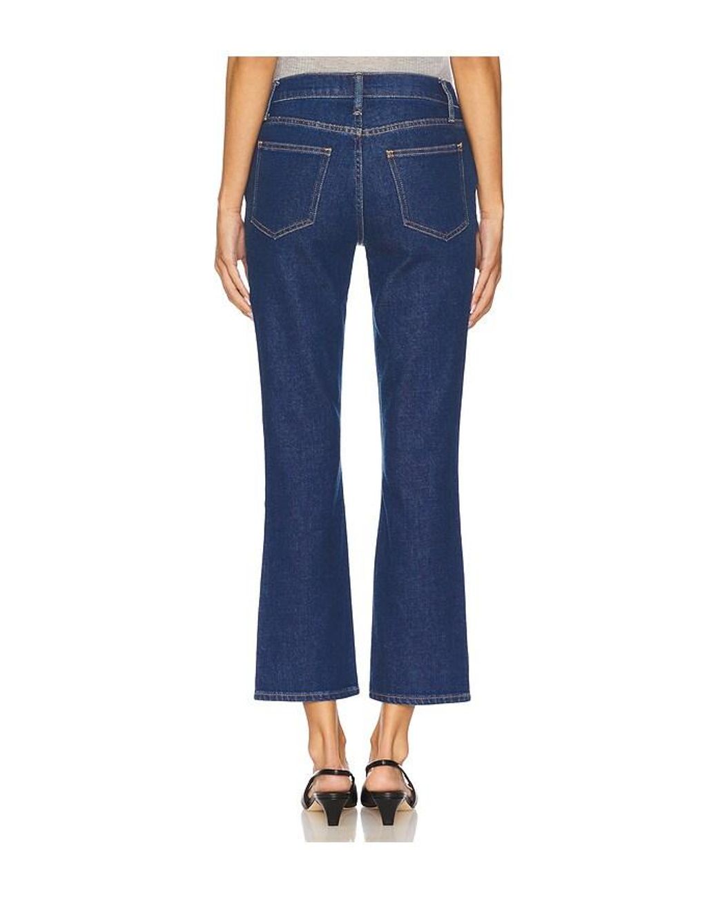 HATCH Blue The Straight Leg Maternity Jeans