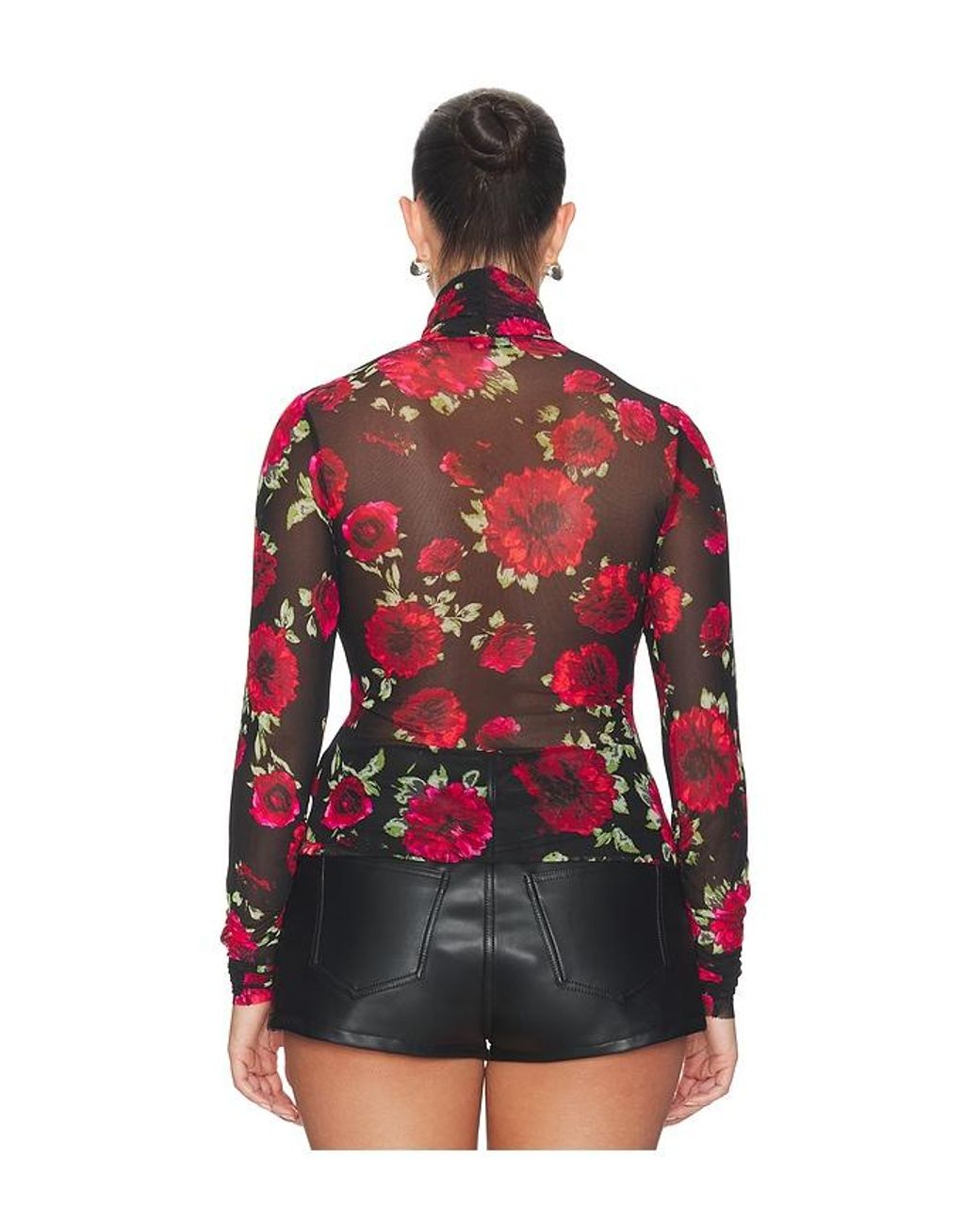 AFRM Red Julien Blouse