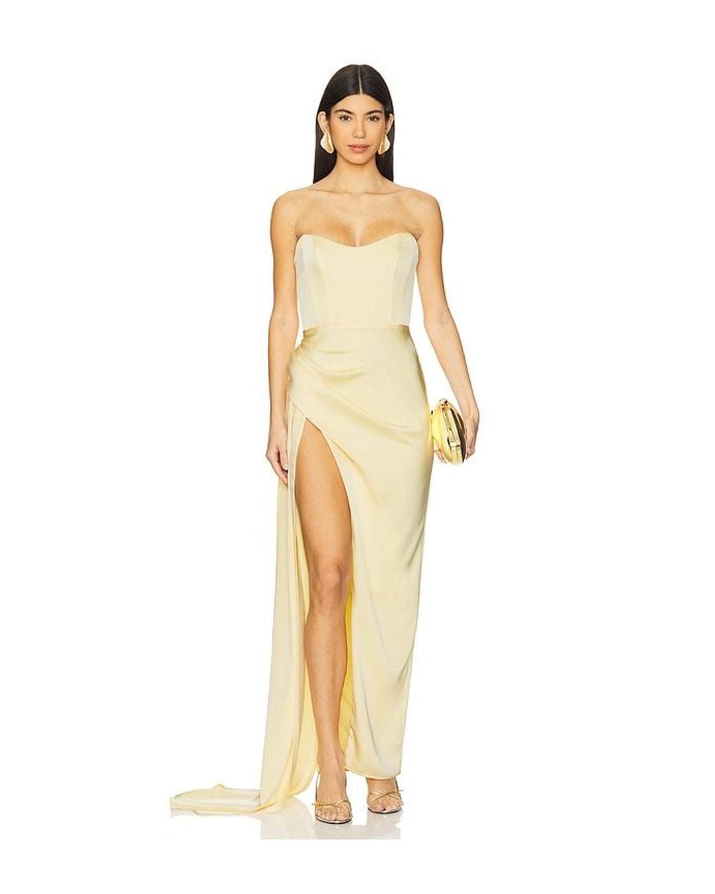Katie May Metallic Bita Gown